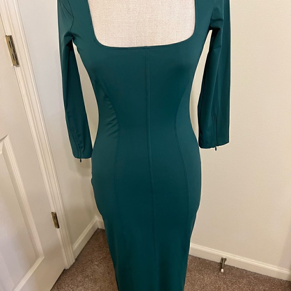 Zara Polyamide Midi Dress Size S NWT - Picture 2 of 14